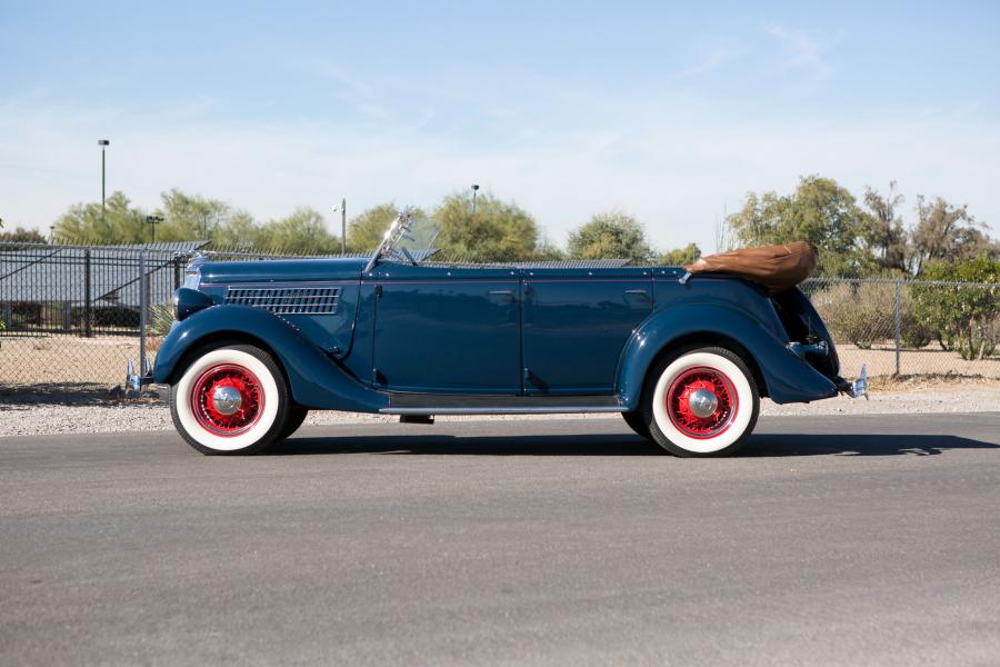  Ford V8 Model 48 DeLuxe Phaeton 1935 года  (фото 43 из 52)